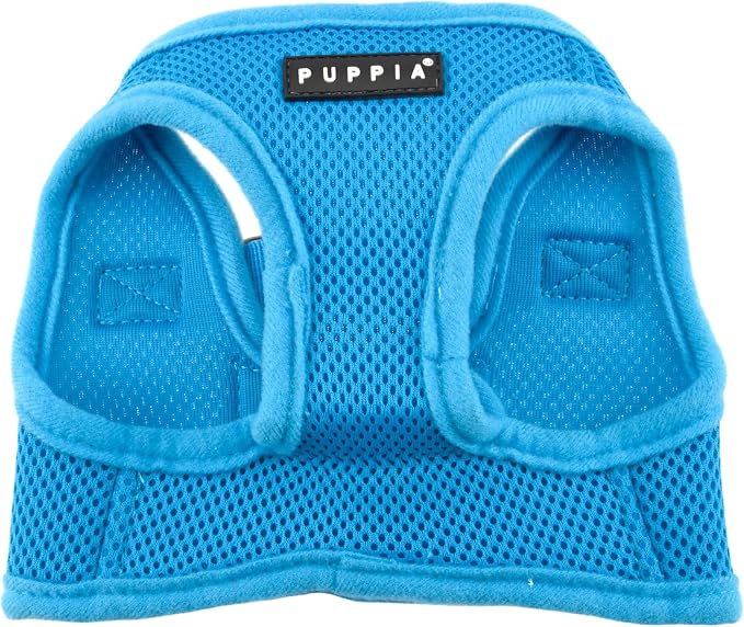 PUPPIA International Harness Soft B Vest, X-Large, Sky Blue