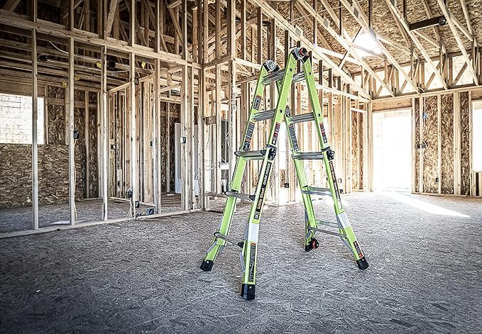 Little Giant Ladders Dark Horse 2.0 FG 13', Hi-viz Green