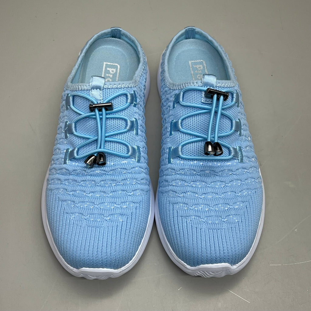 PROPET Travel Bound Slide Flexible Sneaker Women's Sz 8.5 M(B) Baby Blue WAT031M