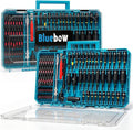 86 PCS Magnetic Nut Driver Set - 1/4" Metric & SAE with Socket Adapters, Ratcheting Screwdriver, Wing Nut Driver, Bit Holder, Adapters, Universal Sockets, Quick Release Extension, Power Bits