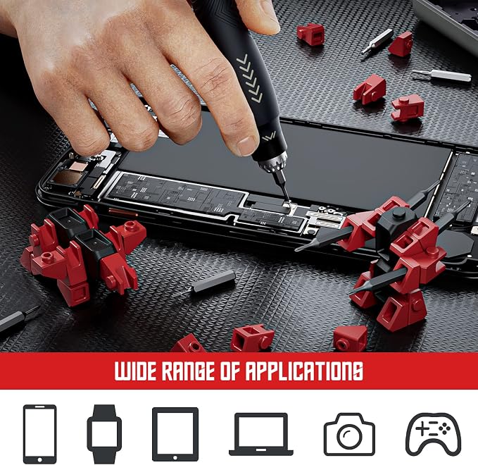 JAKEMY Precision Screwdriver Set: DIY Screwdriver Repair Kit for Men, Magnetic Torx Screwdriver for Laptop, Computer, Macbook, iPhone, Watch, Eyeglasses