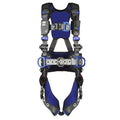 3M 1113179 DBI-SALA ExoFit X300 Comfort Wind Energy Climbing/Positioning Safety Harness, Wind Energy Fall Protection, Aluminum Back and Front D-Ring, Leg Tongue Buckle, Quick-Connect Chest Buckle, 2X