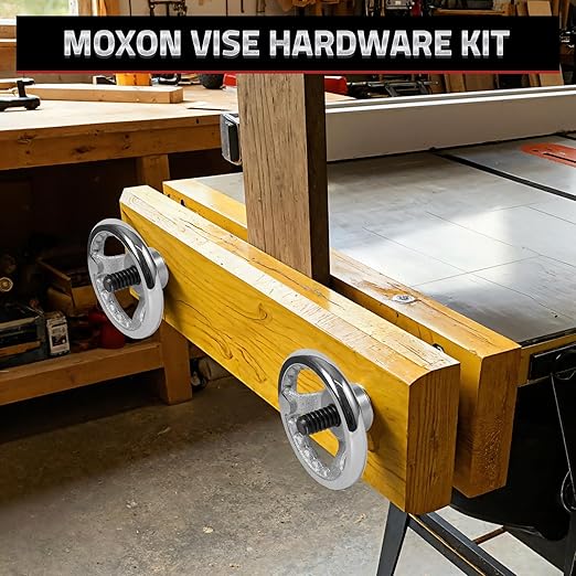 Mnoxo Vise Hardware Kit with Acme Threaded Rod System Precise Processing