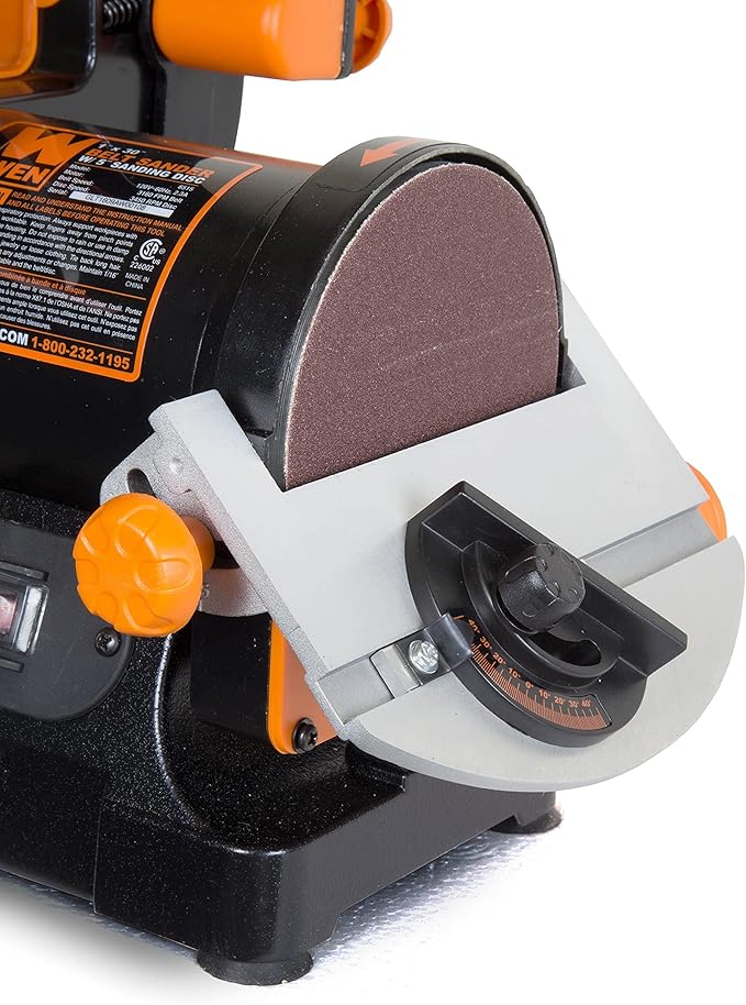 WEN Benchtop Belt and Disc Sander with 1 x 30 in. Belt and 5 in. Sanding Disc (6515T)