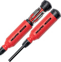 Megapro Tamperproof Security Screwdriver Set | Multi-Bit Screwdriver with ¼” Hex Shaft | Hex Pin, Spanner, Torx Pin | Compact Security Bit Set (The Original)