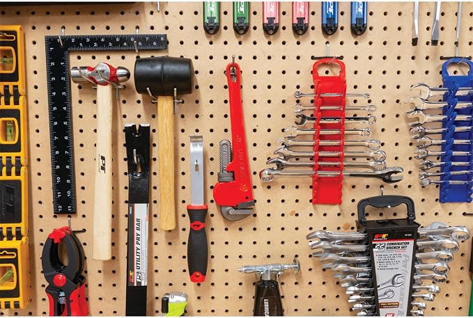 Performance Tool W1133-12B 12 in. Red Adjustable Pipe Wrench | Heavy duty plumbers monkey wrench. Drop-forged steel construction. Precision milled jaws. Protective enamel paint