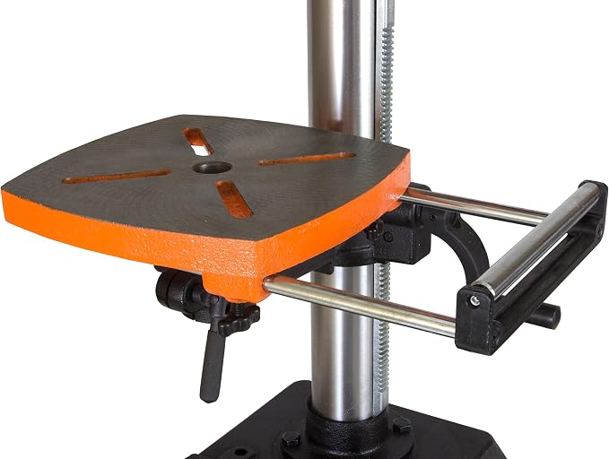 WEN 12-Inch Benchtop Drill Press, 6.2-Amp Variable Speed Motor with Cast Iron Construction, Laser and LED Work Light (DP1263V)