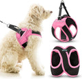 Gooby Escape Free Easy Fit X Step-in Dog Harness, Flamingo Pink, X-Large | Patented escape-free, tightens on back-out; Choke-free X-frame + V-neck; Quick-release buckle; Reflective trim
