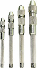 General Tools S94 Single End Pin Vise Set,Silver