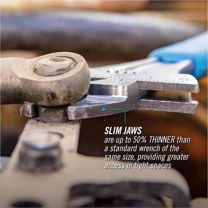 Channellock - 6 Xtra Slim Jaw Adj Wrench (6SWCB)