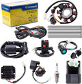 Complete Electrics Stator Coil CDI Wiring Harness with Full Copper Wire for 4-Stroke ATV Quad 150cc-300cc