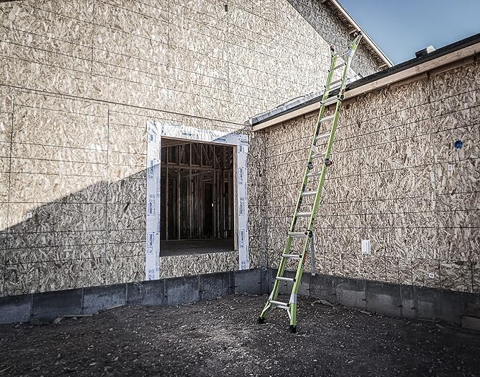 Little Giant Ladder Systems Dark Horse 2.0, M17, 17ft, Multi-Position Ladder, Fiberglass, Type 1A, 300 lbs Weight Rating, (16117-001)