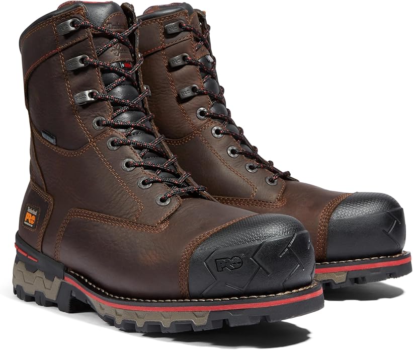 Timberland PRO Men's Boondock 6 Inch Composite Safety Toe Waterproof Industrial Work Boot