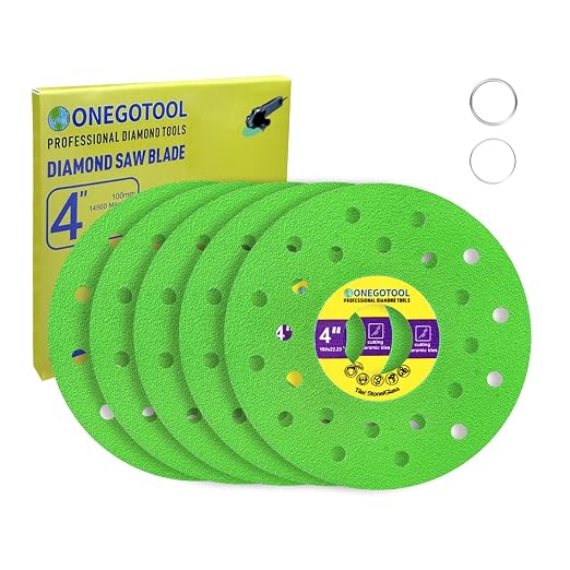 4 inch Tile Cutter Diamond Saw Blade for Angle Grinder Porcelain Ceramic Glass Marble Cutting Tools Grinding disc (5pcs)