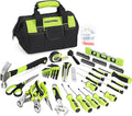 FASTPRO 220-Piece Home Tool Set, Household Repairing Tool Kit, Green