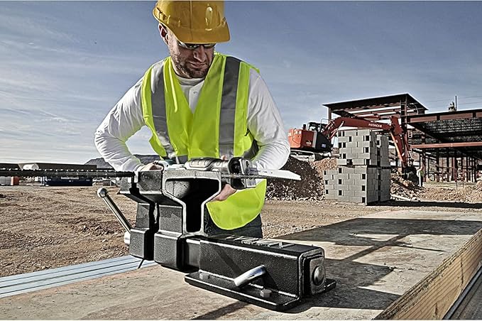 Wilton ATV All-Terrain Truck Hitch Vise, 6" Jaw Width, 5-3/4" Max Jaw Opening, 5" Throat (10010)