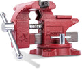 4.5"Bench Vise, 3"Jaw Opening 240° Swivel Base 2.6" Throat Depth