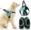 Gooby Escape Free Easy Fit X Step-in Dog Harness, Seattle Blue, Large | Patented escape-free, tightens on back-out; Choke-free X-frame + V-neck; Quick-release buckle; Reflective trim