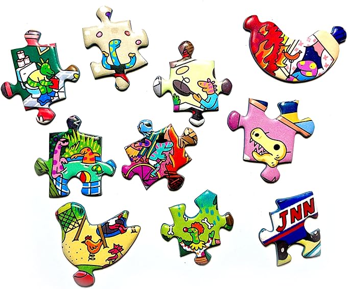 Big Rock City • 1000-Piece Puzzle by The Magic Puzzle Company • Series 4 | Original handmade art filled with tiny details. Mind-blowing magical ending. Dozens of hidden secrets. No AI. No puzzle dust.