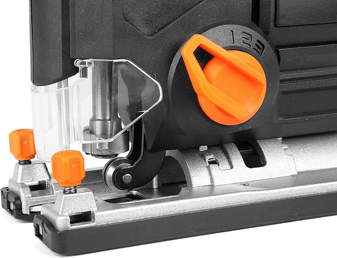 WEN Cordless Jigsaw, Variable Speed with 20V Max 2.0 Ah Lithium Ion Battery and Charger (20661)