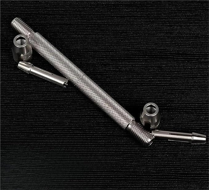 Double Ended Pin Vise Double Ended Pin Vise DIY Hand Drill Resin Tools With Collet Jewelry Making For Hairpin Chucks