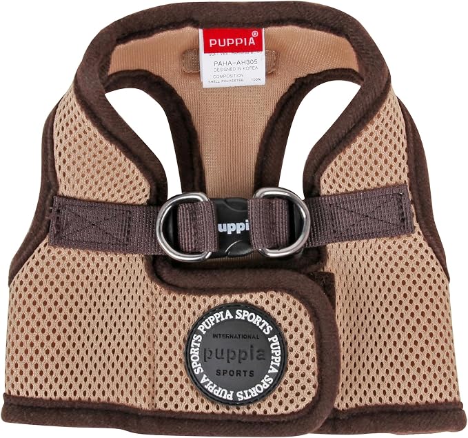 PUPPIA International Harness Soft B Vest, X-Large, Beige