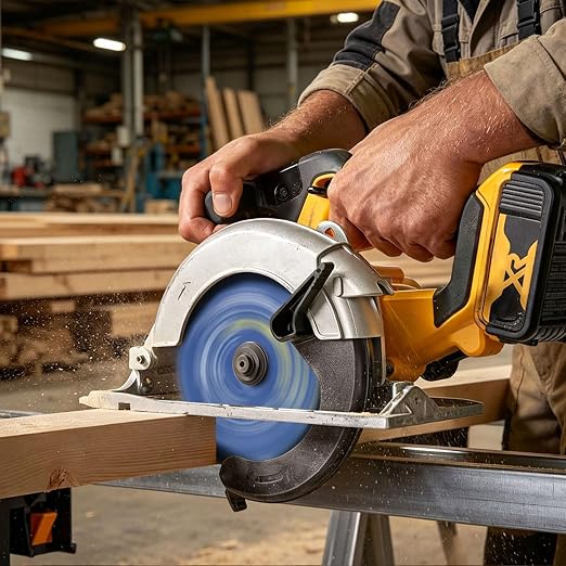 SawWorks 7-1/4" 24T Carbide Circular Saw Blade, Framing & Ripping for Construction Workers & DIY Framers, 5/8" Arbor