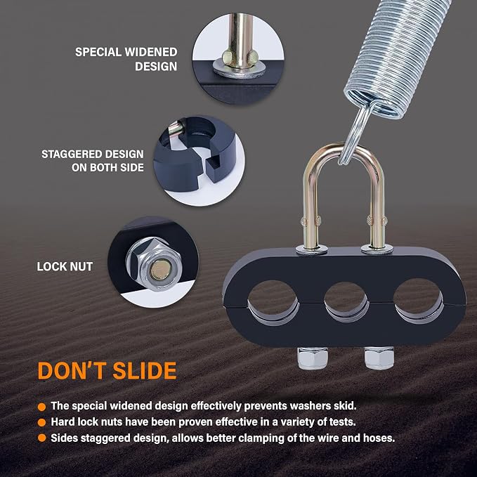 Torque 5 PCS 25" Single Tracker Tender Kit for 3-in-1 ABS Air Line