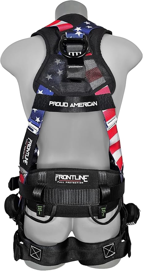 Frontline Full Body Harness | Suspension Trauma Straps| OSHA & ANSI Compliant