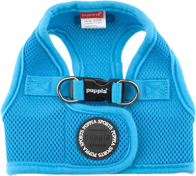 PUPPIA International Harness Soft B Vest, XX-Large, Sky Blue