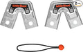 Little Giant Ladders, Trestle Brackets, Ladder Accessory, Aluminum, Fits Most Multi-Position Models, (26999)