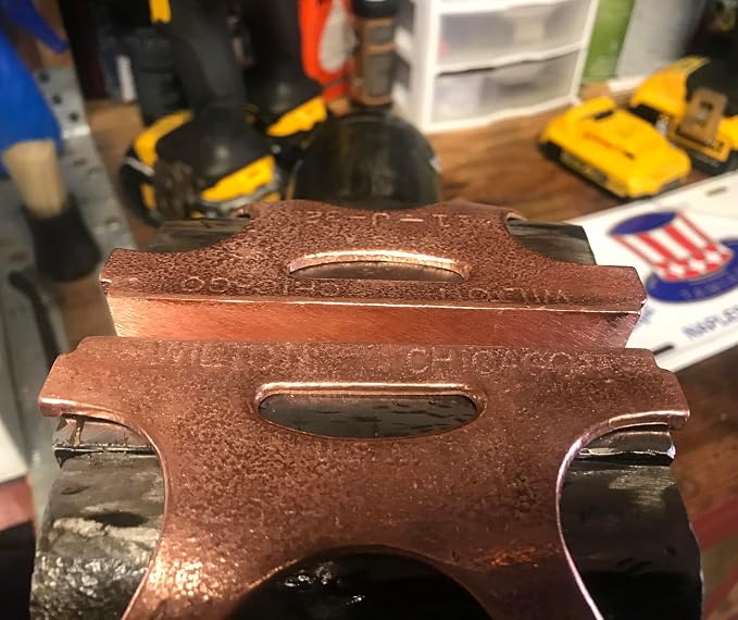 Wilton 5-1/2" Copper Vise Jaw Caps (404-5.5)