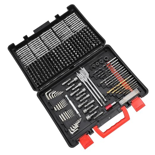 318-Piece Screwdriver Bit Set and Drill Bit Set, Multi Tool Kit for Home Repair and Maintenance