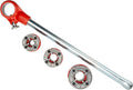 RIDGID Manual Threader Die Head, Bolt Threading, NPT, 1/2 in Compatible Min Pipe Size, Right Hand - 1 Each