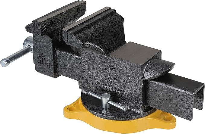 Olympia Tools Bench Vise 38-605, 5 Inches , Gray