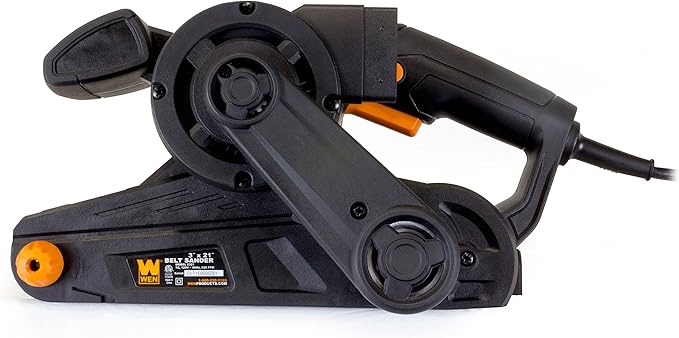 WEN 6321 7-Amp 3 in. x 21 in. Corded Belt Sander with Dust Bag , Black
