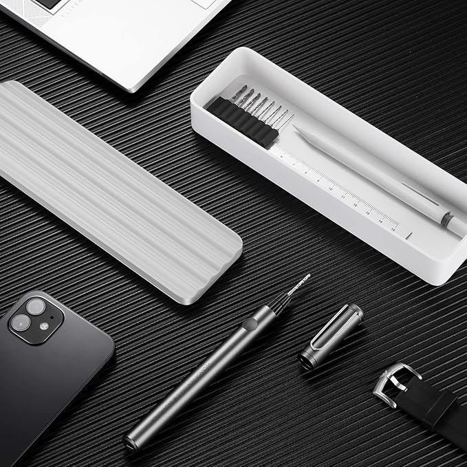 Wowstick Mini Cordless Drill, USB Rechargeable Portable, Multifunction Electric Drill with 8 Accessories, 40 Minute Charge, Ideal for Plastic, Wood, DIY