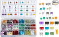 NEIKO 50501A Car Fuse Master Assortment Set, 300pc, Fast Acting, Auto Fuses Kit, Standard, Micro & Mini Sizes, 2A, 3A, 5A, 10A, 15A, 20A, 30A, 35A & 40 Amp, Marine Boat, Automotive, RV, Car Fuse Kit