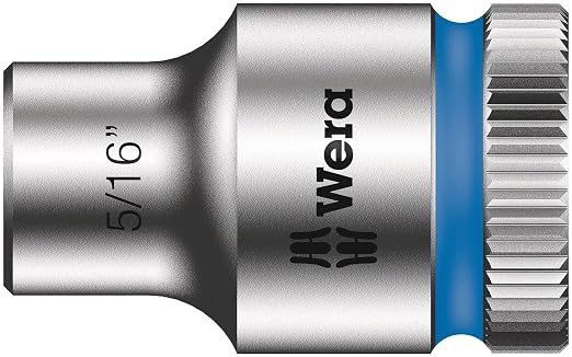 WERA 05004051001 8100 SB 11 Zyklop Imperial Metal Ratchet Set, 29 Piece, 3/8" Drive
