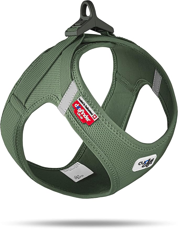 Vest Harness curli Clasp Air-Mesh Moss L
