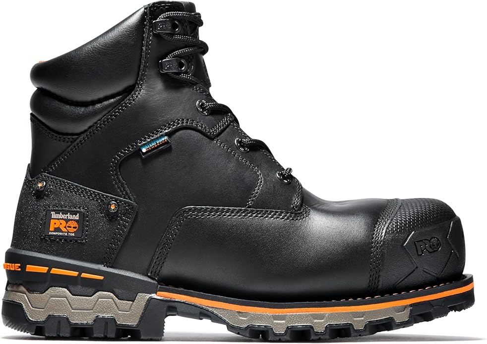 Timberland PRO Men's Boondock 6 Inch Composite Safety Toe Waterproof Industrial Work Boot