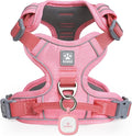 Pawaii No Pull Dog Harness with Pet ID Tag, Reflective Vest | Built for safer walks with a QR Pet ID Tag, front no pull clip, reflective trim, control handle and breathable mesh lining