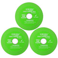 ZORUNNA 4inch Glass Cutting Disc Tool, Diamond-Edged Glass Tile Cutter, 3 Pcs Ultra-Thin Disco para Cortar Vidrio for Grinding Jade, Crystal, Wine Bottles, Tile.