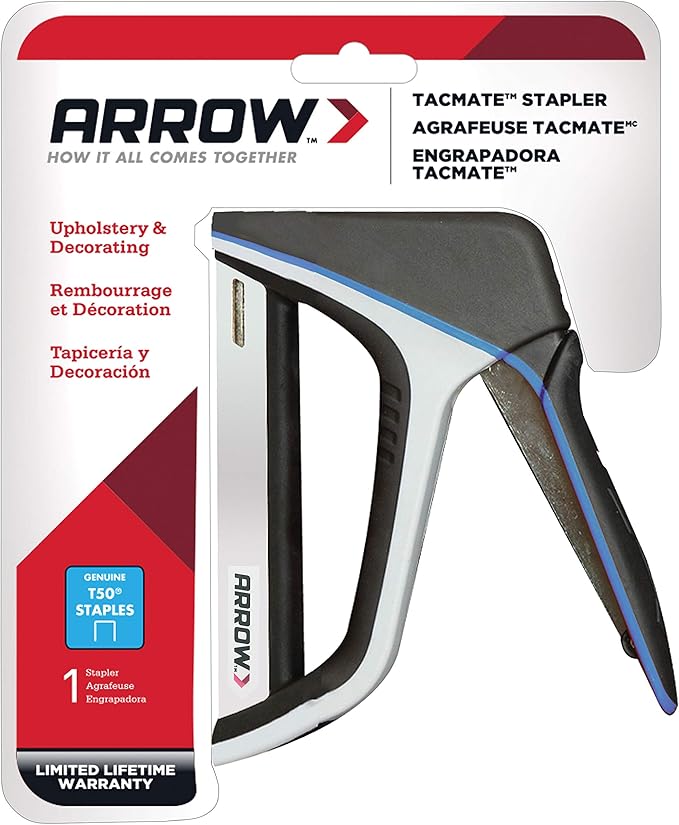 Arrow T50X Heavy-Duty Staple Gun for Upholstery, Furniture, Office, Decorating, Fits 1/4", 5/16”, 3/8", or 1/2" Staples | (Pack of 4)