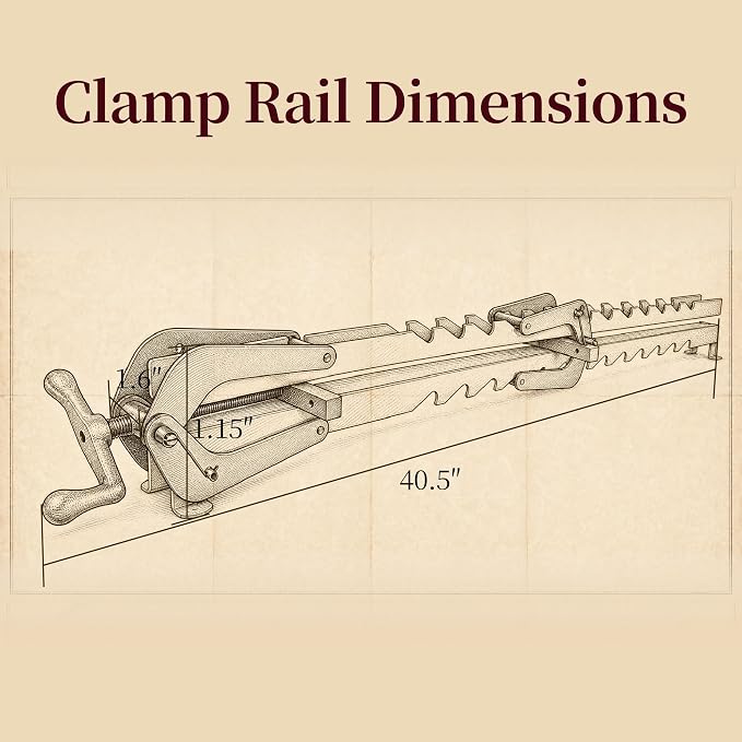 O'SKOOL 36 Inch Pressure Panel Clamps Steel System, 2 Pack