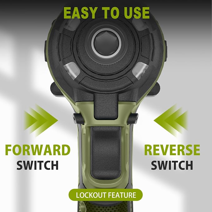Cordless Impact Driver (Tool Only) Compatible with Makita 18V Battery, Up to 2300 In-lbs Brushless1/4" Impact Driver, 4-Speed Lightweight Power Impact Drivers with Tool Bag, LED Light