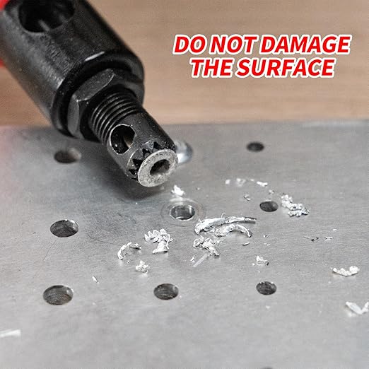 Rivet Removal Tool,POP Rivet Drill Remover,Electric Drill Adapter Rivets Puller for 1/8", 5/32", 3/16", 7/32" and 1/4"