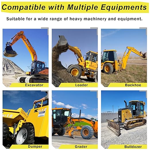 135PCS All-Inclusive Heavy Equipment Keys Master Set, Full Coverage Keys for JCB Bobcat JLG Terex Cat Komatsu John Deere Yammar Takeuchi Ford New Holland Case Daewoo Kubota Hyster Construction Machine