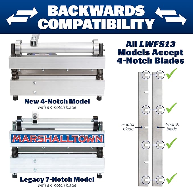 MARSHALLTOWN OEM Replacement Blade for 13 Inch Flooring Shear, Assembled in USA, LWFS13B