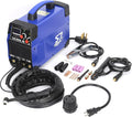 S7 TIG Welder 200 Amp, HF Start TIG/ARC Stick Welder, 110V/220V Dual Voltage DC Inverter Welding Machine with Pulse TIG, LED Display, Portable Welder for Stainless Steel, Mild Steel, DIY & Repair